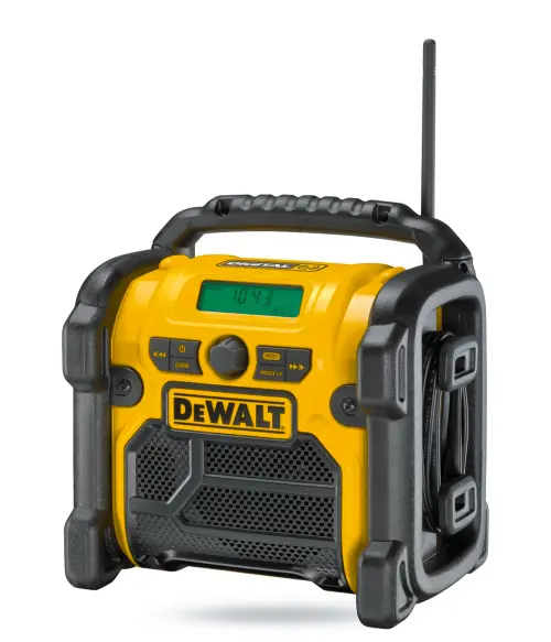 DeWalt Akumulatorowo sieciowy odbiornik radiowy DCR019 DeWalt 