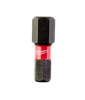 Hex 8mm Bit 25mm Milwaukee Shockwave 2szt.