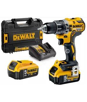 Wiertarko-Wkrętarka udar DeWalt DCD796P2 70Nm 18V 2-biegowa 2x5.0Ah