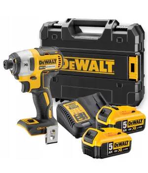 Zakrętarka DeWALT DCF887P2 205Nm 18V 3-biegowa udarowa 2x5,0Ah