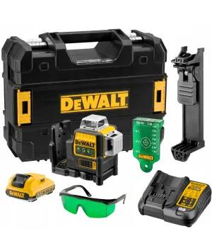 Laser 360° - Zielony DCE089D1G DeWalt 3D