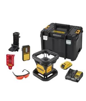 Laser obrotowy - Czerwony 360 ̊  DCE074D1R  DeWalt