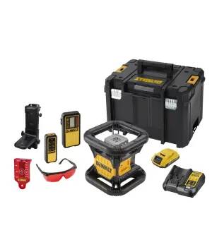 Laser obrotowy - Czerwony 360 ̊  DCE079D1R DeWalt