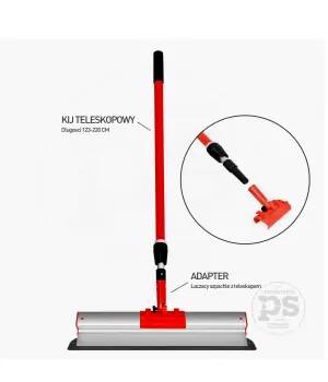 Szpachla 80cm + teleskop + adapter Olejnik Zestaw