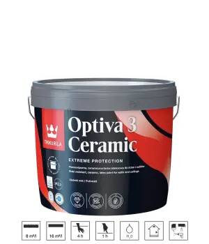 Optiva Ceramic 3 Super Matt 9 l [C] Tikkurila