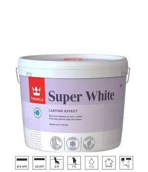 Lateksowa farba Super White 10l Tikkurila