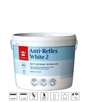 Anti-Reflex White 10l Tikkurila farba lateksowa
