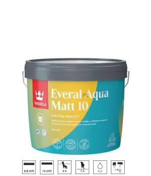 Everal Aqua 10 Matt 2,7L Tikkurila