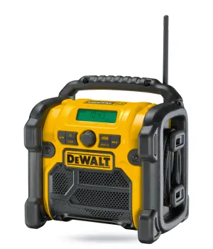 Akumulatorowo sieciowy odbiornik radiowy DCR020  DeWalt 