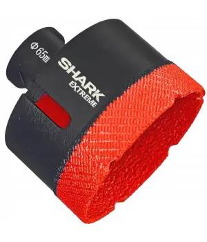 Otwornica diamentowa 65mm M14 Extreme wiertło gres koronka Shark