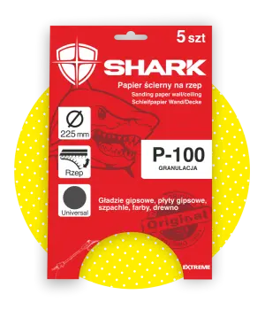 Papier Ścierny Shark P100 225mm 5 szt.