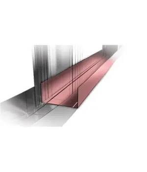 Profil U50 -4m(0,6mm)