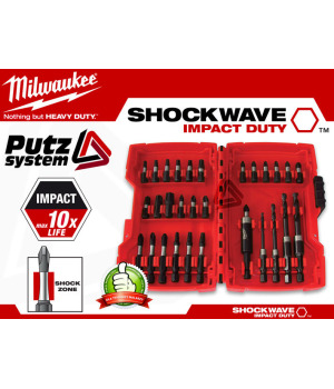 Zestaw wierteł bitów 30 MILWAUKEE SHOCKWAVE makita