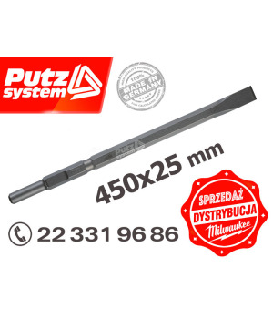 MILWAUKEE DŁUTO PŁASKIE 450 mm/25 mm K-Hex 21 mm