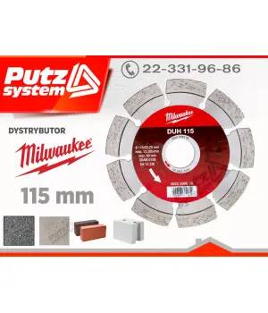 Tarcza diamentowa DUH 115 MILWAUKEE 