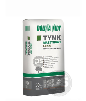 Tynk cementowo-wapienny maszynowy lekki Dolina Nidy