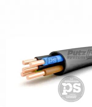 Przewód kabel siłowy 5 x 2,5 mm gumowy