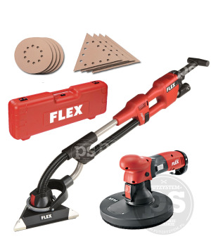FLEX WSE 7 + WST 700 FLEX Zestaw szlifierka żyrafa
