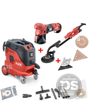 FLEX szlifierka WST 700 Vario + WSE 7 + S44L AC