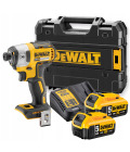 DeWalt Zakrętarka DeWALT DCF887P2 205Nm 18V 3-biegowa udarowa 2x5,0Ah