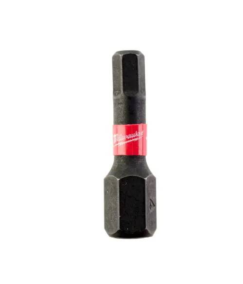 Milwaukee Hex 4mm Bit 25mm Milwaukee Shockwave 2szt. Bity