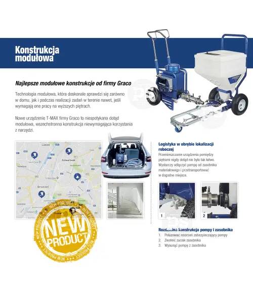 GRACO Graco T-Max 506 Agregat do szpachlowania - zdjecie nr 3