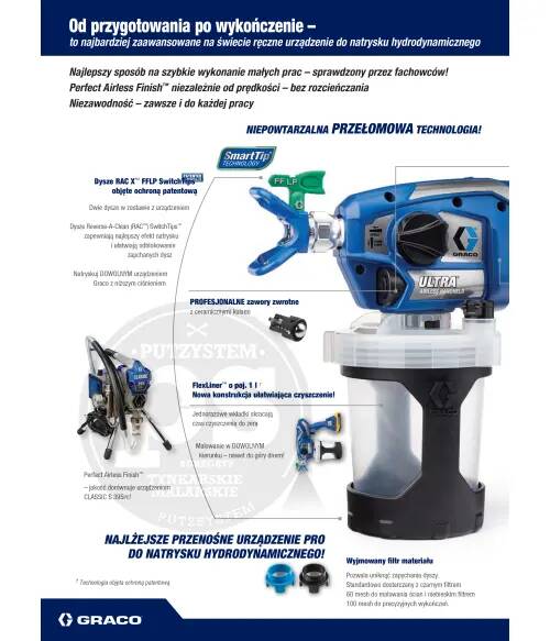 GRACO Ultra Cordless Graco agregat malarski - zdjecie nr 3