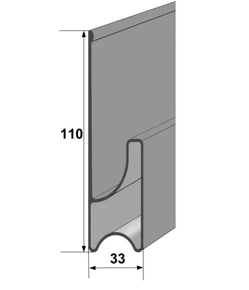 Słowik Łata Tynkarska typu  B 100 cm - zdjecie nr 1