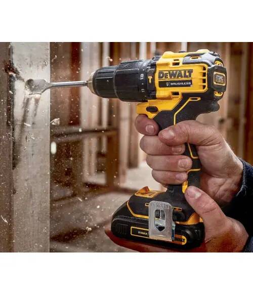 DeWalt Wiertarko-Wkrętarka Udar DeWalt DCD709L2T 65Nm 18V 2-biegowa 2x3.0Ah - zdjecie nr 5