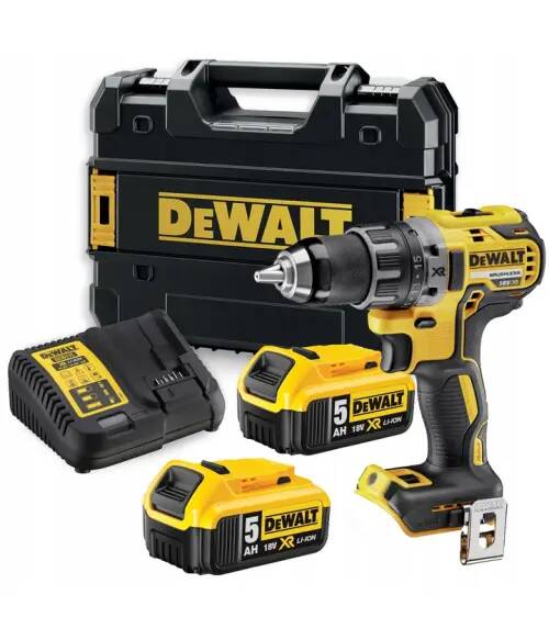 DeWalt Wkrętarka DeWALT DCD791P2 70Nm 18V 2-biegowa 2x5,0Ah