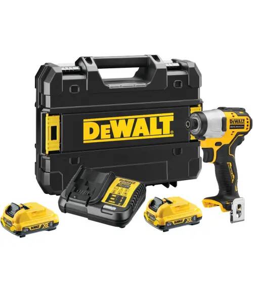 DeWalt Zakrętarka DeWalt DCF801D2 167Nm 12V 3-biegowa 2x2,0Ah