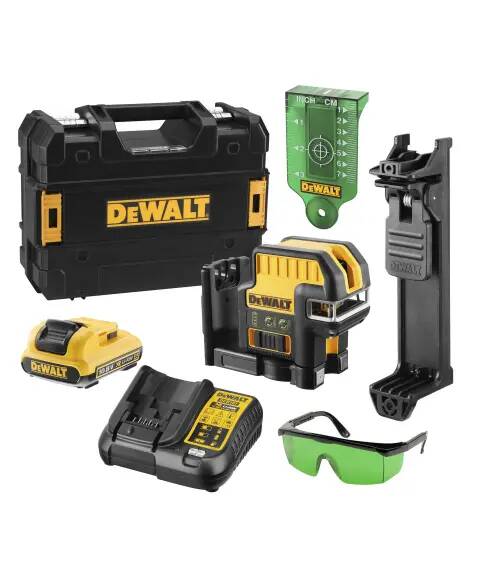 DeWalt Laser Krzyżowy  Zielony 5-punktowy  DCE0825D1G DeWalt 