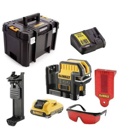 DeWalt Laser Krzyżowy   Czerwony 5-punktowy  DCE0825D1R DeWalt 