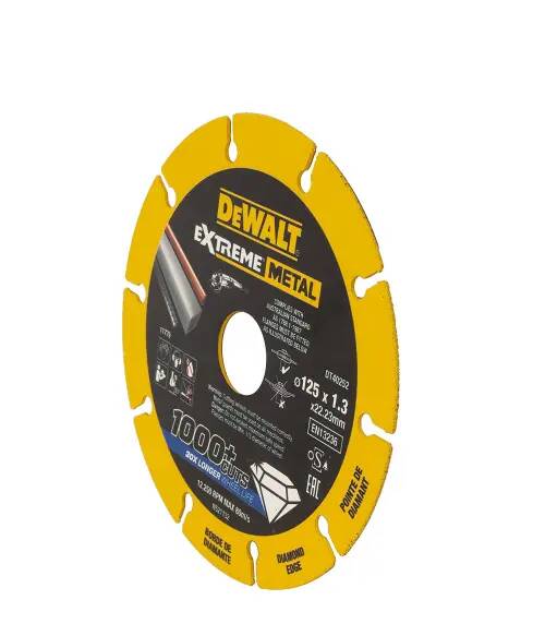 DeWalt Tarcza 125 mm diamentowa do stali DT40252-QZ DeWalt - zdjecie nr 1