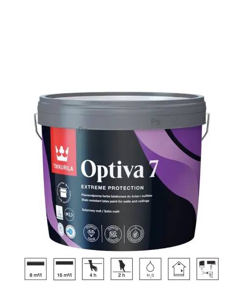 Tikkurila Optiva Satin Matt 7 [A]  2,7l Tikkurila