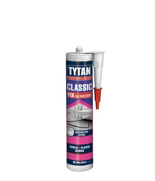  Klej montażowy Classic Fix 290ml Tytan