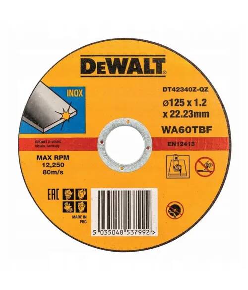 DeWalt Tarcza 125mm do cięcia metalu DeWalt