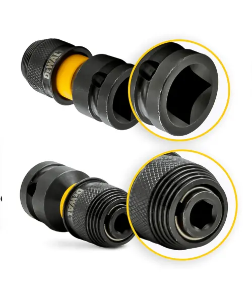 DeWalt Adapter kluczy udarowych ½ kwadrat - ¼ Hex DeWalt DT7508  - zdjecie nr 1