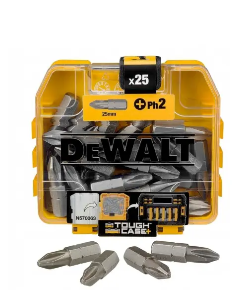 DeWalt Zestaw 25szt. końcówek PH2 DeWalt DT71522-QW