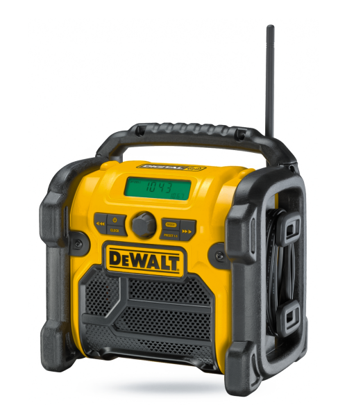 DeWalt Akumulatorowo sieciowy odbiornik radiowy DCR019 DeWalt 