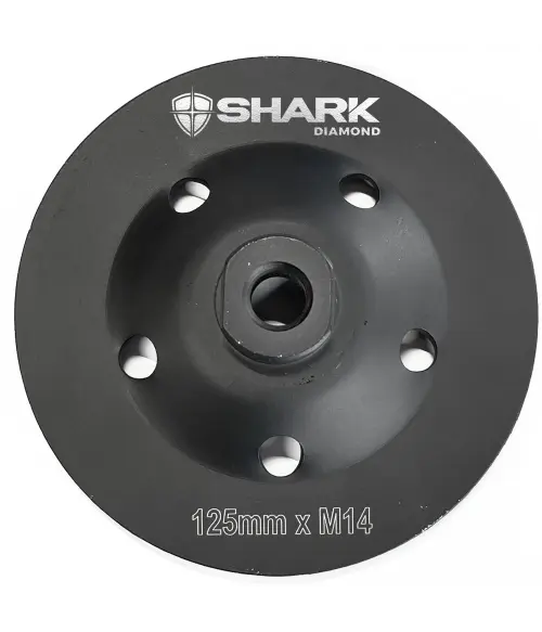 Shark Tarcza diamentowa M14 garnkowa do szlifowania twardego betonu 125mm Shark - zdjecie nr 3