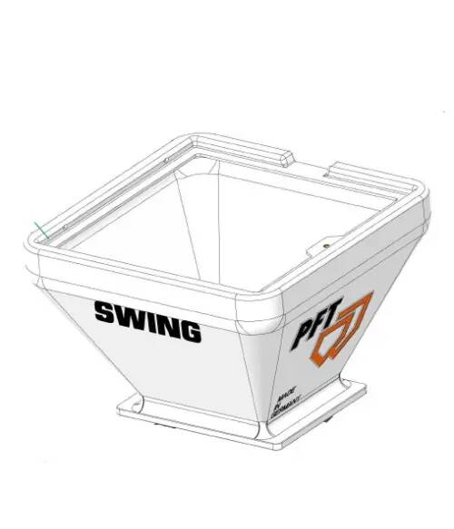 PFT Zasobnik materiałowy SWING M PFT - zdjecie nr 1