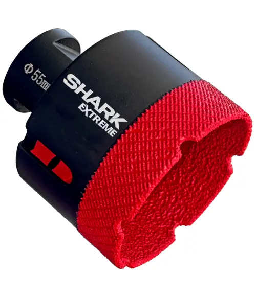 Shark Otwornica diamentowa 55mm M14 Extreme wiertło gres koronka Shark