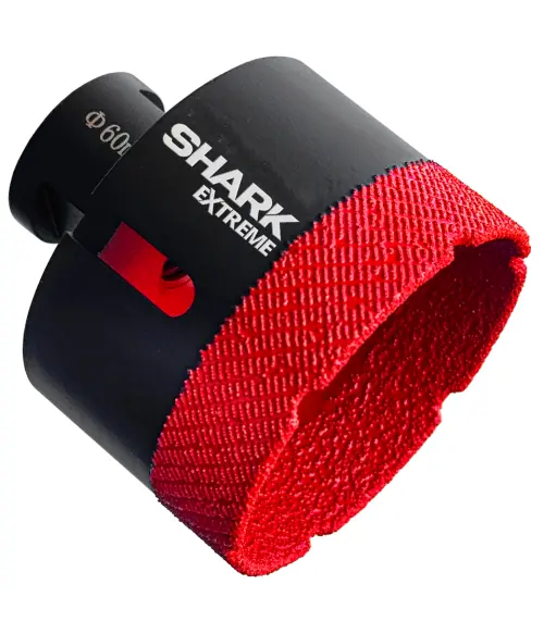 Shark Otwornica diamentowa 60mm M14 Extreme wiertło gres koronka Shark