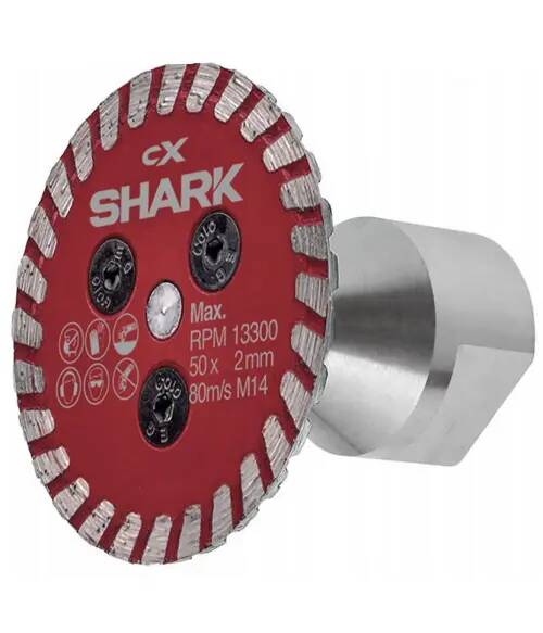 Shark Tarcza diamentowa do cięcia i podcinania gresu płytek 50mm M14