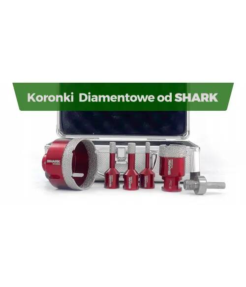  Wiertło diamentowe 50mm M14 otwornica gres koronka - zdjecie nr 1