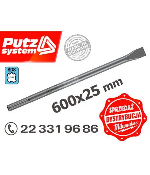  DŁUTO wąskie 600/25 SDS-Max MILWAUKEE 