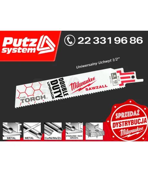 PutzSystem BRZESZCZOT 150/1,8/14 TORCH Metal-Ice MILWAUKEE 